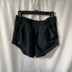 Under Armor Black UA Woven Athletic Shorts